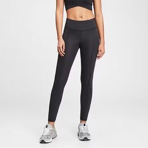 GAP Hight Rise Full Length Leggings Sculpt Compression XL Tall Black